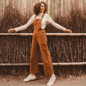 Bridge & Burn Roscoe Overall Terracotta Brown Size 26